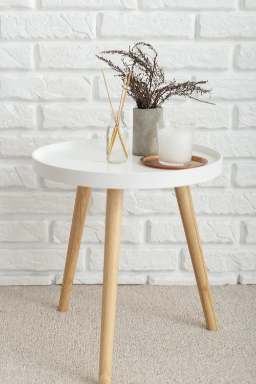 Warm interior design hero