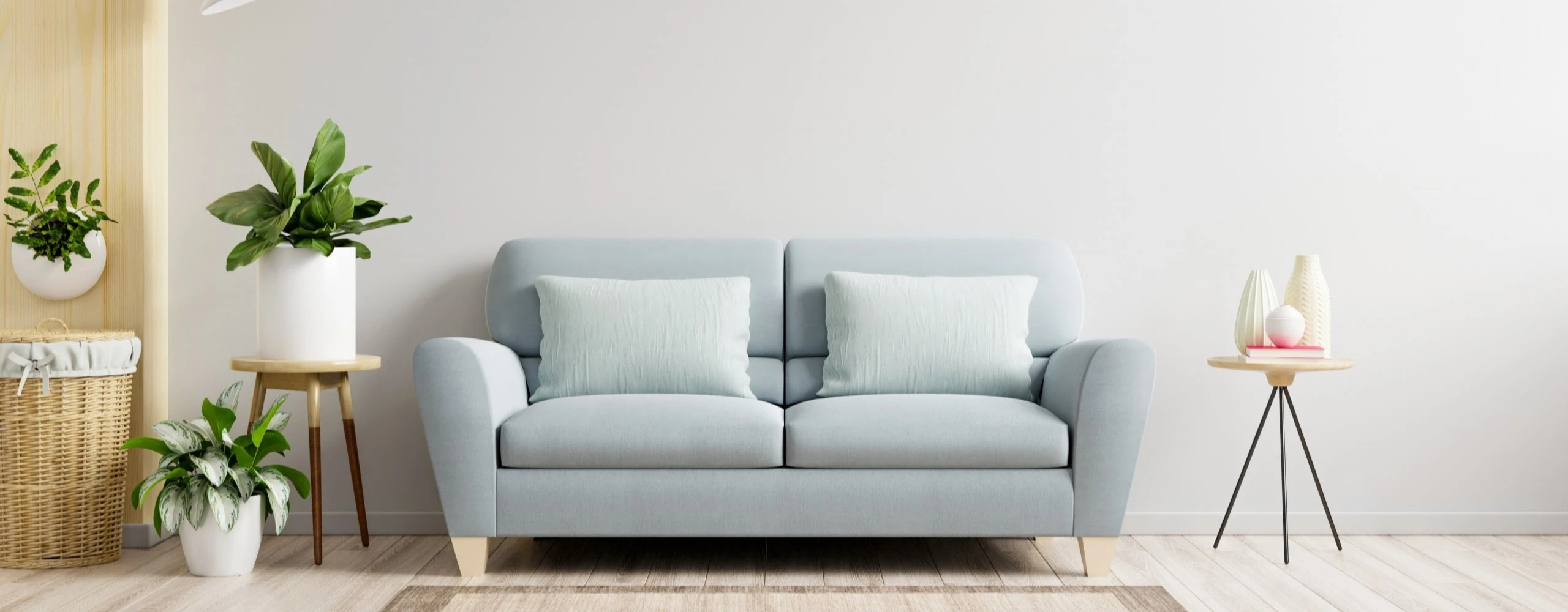 Living room furniture showcase